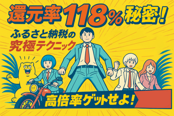 還元率118%の秘密！ふるさと納税の究極テクニック